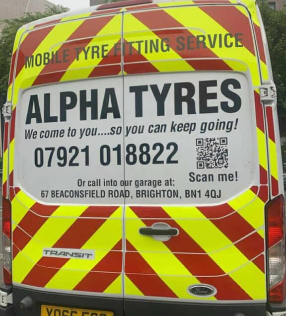 24/7 Alpha Mobile Tyre Fitting Service South Downs